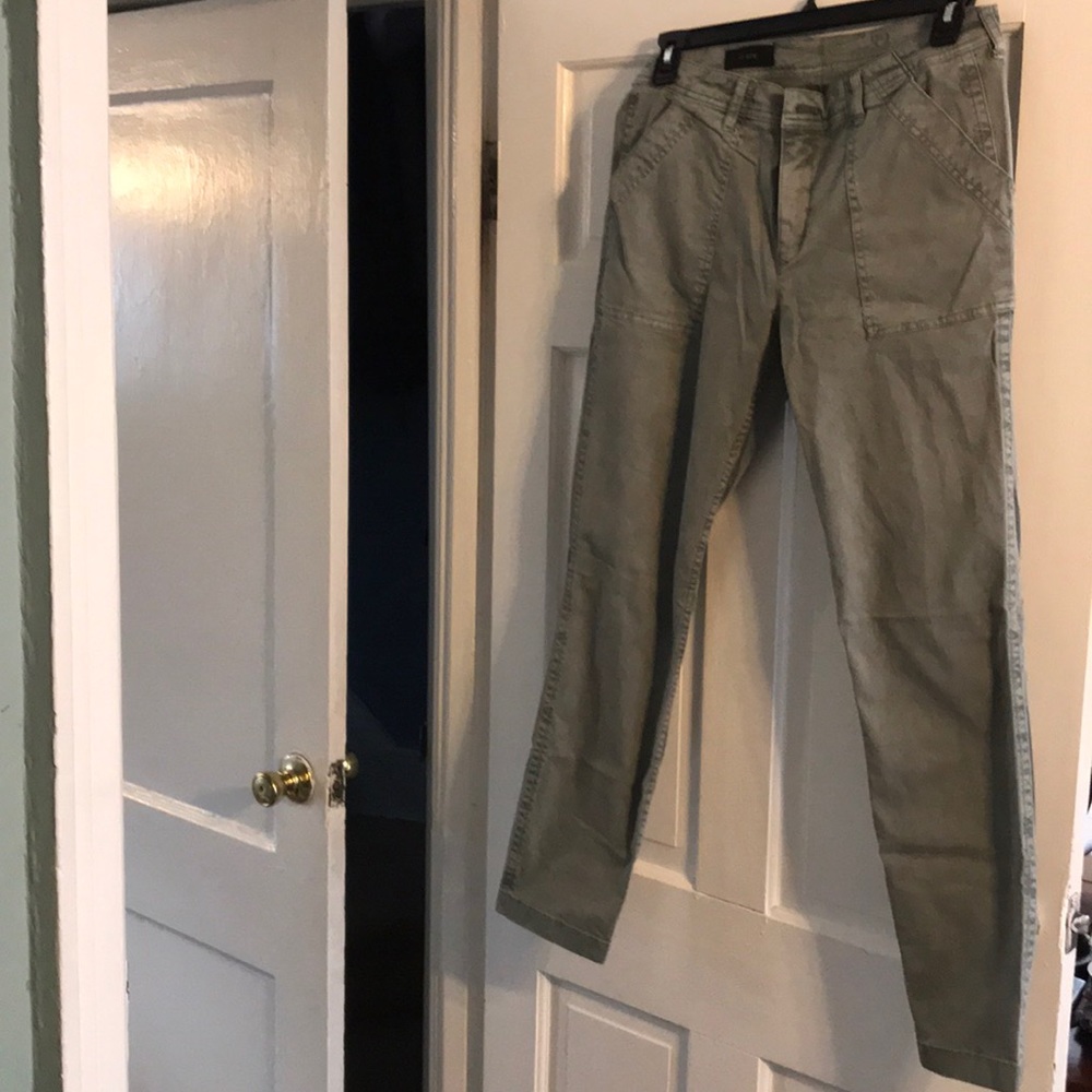 Green pants